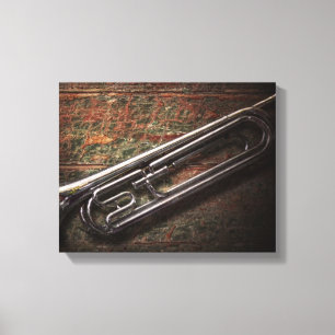 Instrument - Horn - The bugle Canvas Print