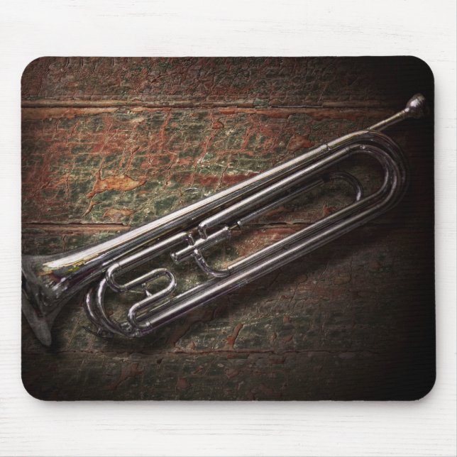 Instrument - Horn - The bugle Mouse Pad (Front)