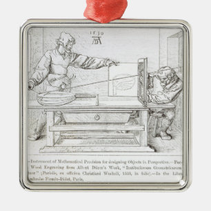 Instrument of Mathematical Precision Metal Tree Decoration