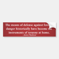 Instrument of Tyranny Bumper Sticker