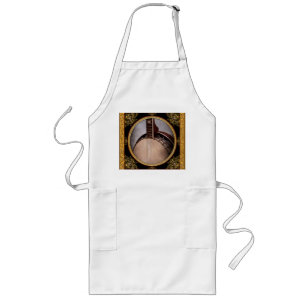 Instrument - String - A typical banjo Long Apron