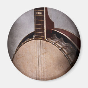 Instrument - String - A typical banjo Magnet