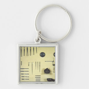 Instruments from an oculist's case, from Reims Key Ring