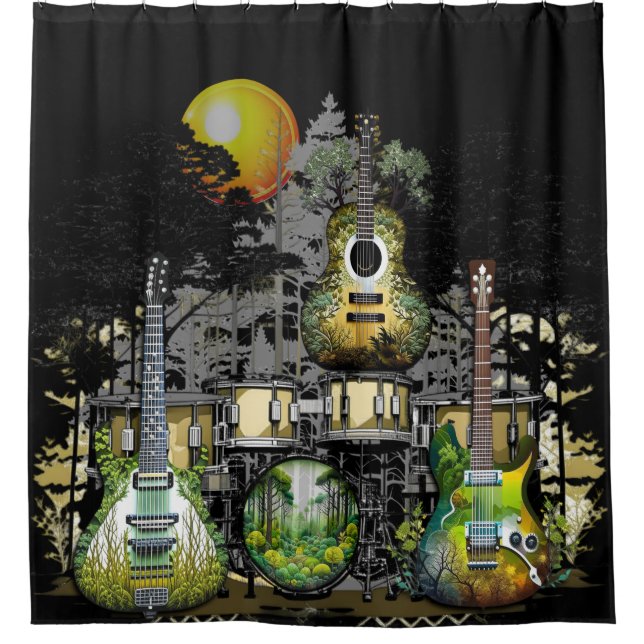 Instruments of Nature Shower Curtain (Front)