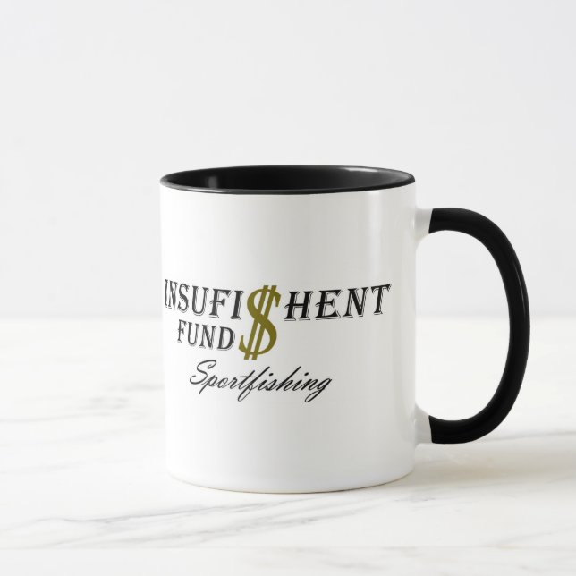 Insufishent Funds Logo Mug (Right)