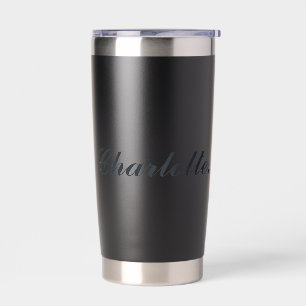 Insulated Tumbler Featuring Your Personalized Name