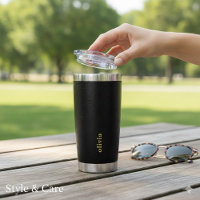 Insulated Tumbler with Custom Brand Text
