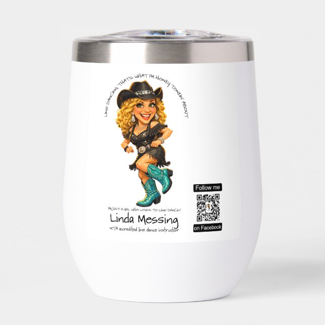 Insulated wine tumbler (Front)