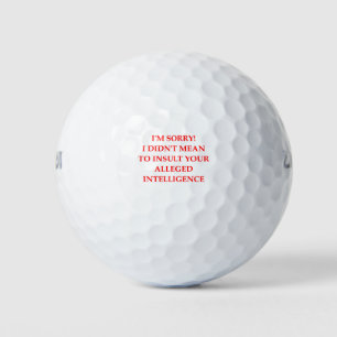 INSULT GOLF BALLS