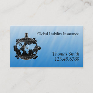 Insurance Adjuster Broker Business Cards