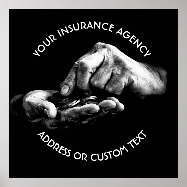 Insurance Agency Owner Or Insurance Company Agent Poster (Front)