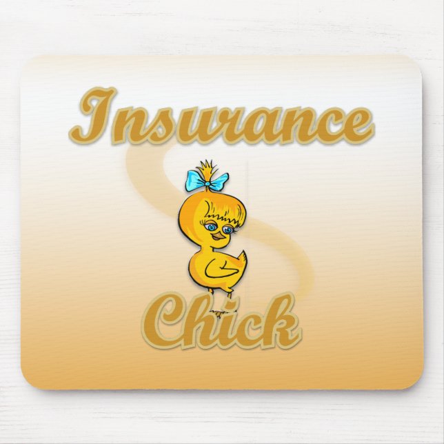 Insurance Chick Mouse Pad (Front)