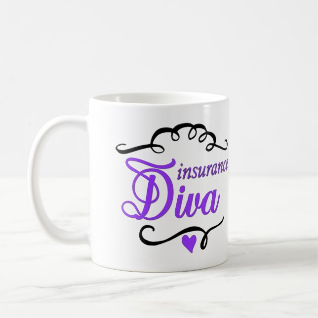 Insurance Diva Coffee Mug (Left)