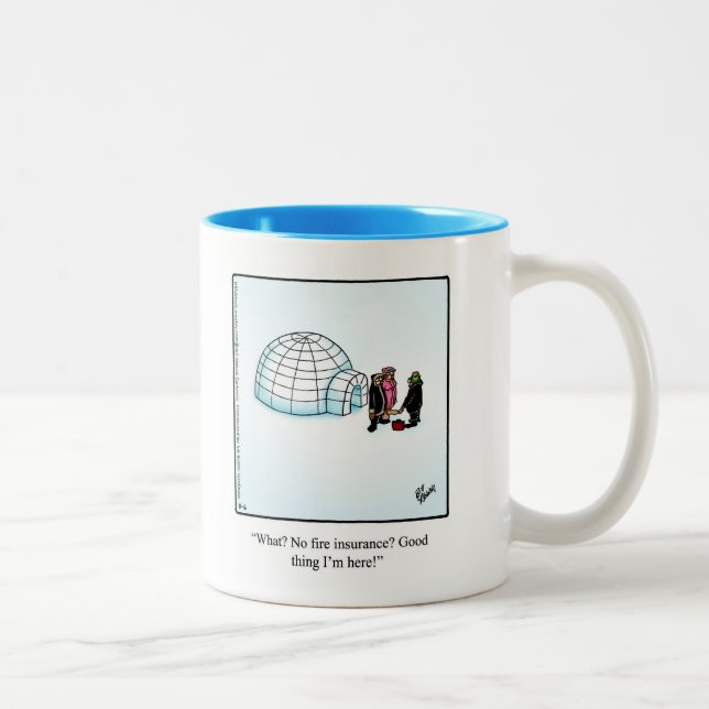Insurance Humour Coffee Mug "Spectickles" (Right)