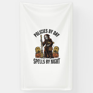 Insurance Witch Shirt Funny Halloween Agent Graphi Banner