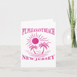 Int Pleasant Beach New Jersey Nj Boy Girl Men Wome Card