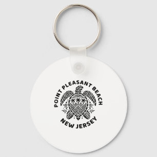 Int Pleasant Beach New Jersey Nj Boy Girl Men Wome Key Ring
