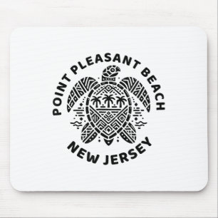 Int Pleasant Beach New Jersey Nj Boy Girl Men Wome Mouse Pad