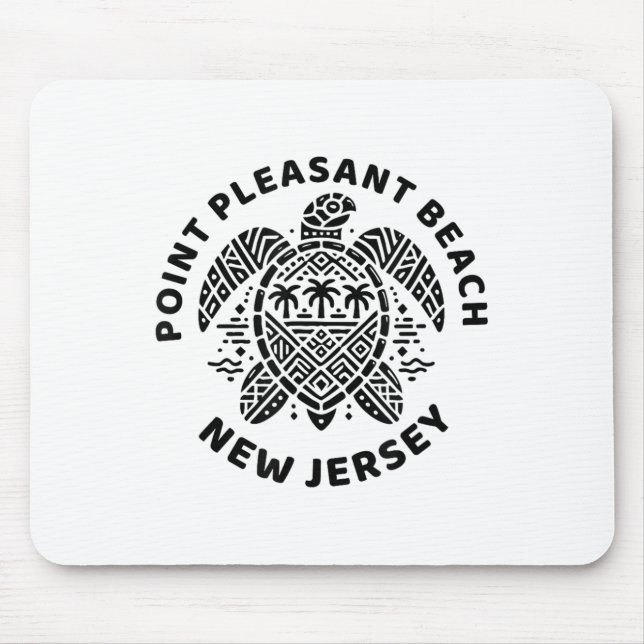Int Pleasant Beach New Jersey Nj Boy Girl Men Wome Mouse Pad (Front)
