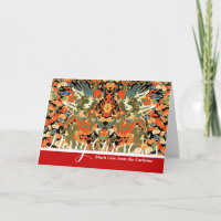intage Chinese Dragon Textile Print Asian Art