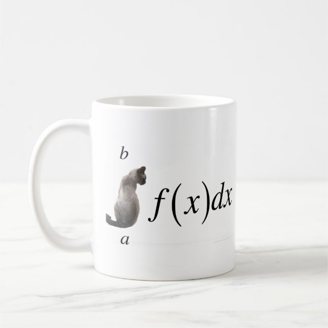 Integral Cat Coffee Mug (Left)