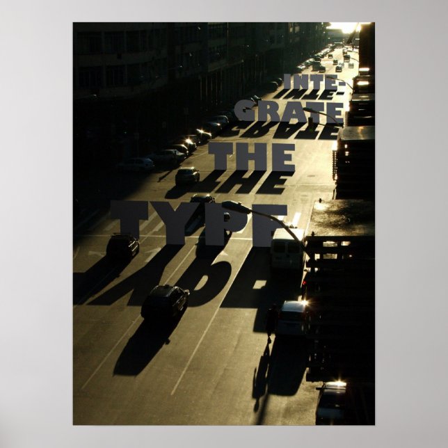 Integrate the Type Poster (Front)