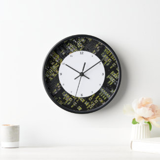 Integrated Circuit Board Wall Clock