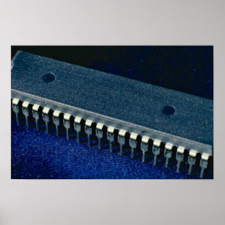 Integrated circuit (microprocessor) poster