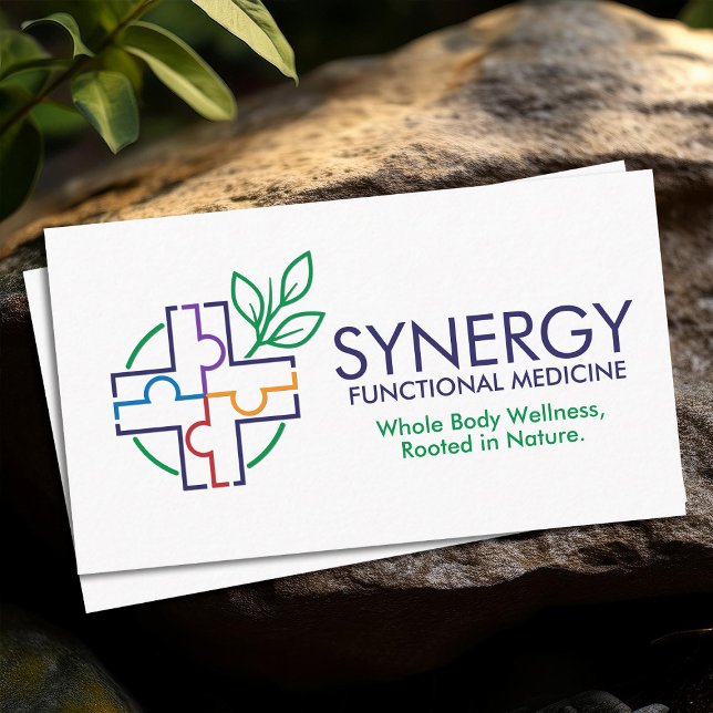 Integrative Healing Cross - Functional Medicine Business Card (Creator Uploaded)
