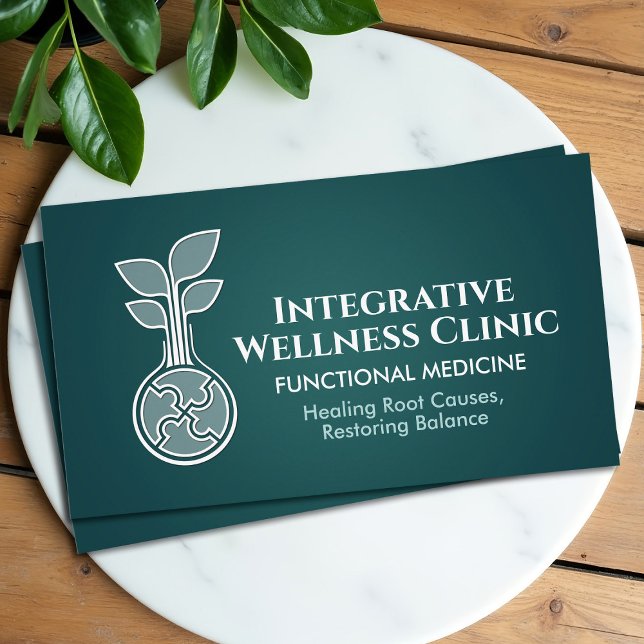 Integrative Wellness  - Functional Medicine Business Card (Creator Uploaded)