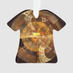 Integrity Abstract Art Acrylic Shirt Ornament