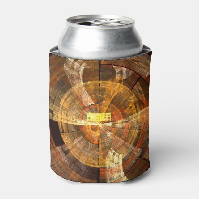 Integrity Abstract Art Can Cooler (Can Front)