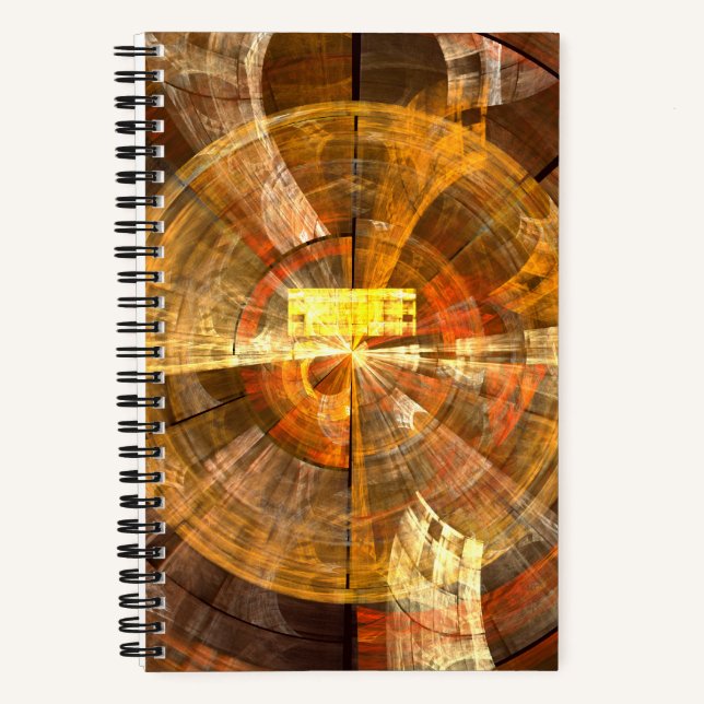 Integrity Abstract Art Notebook (Front)