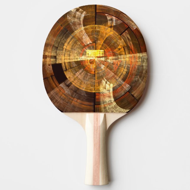 Integrity Abstract Art Ping Pong Paddle (Front)