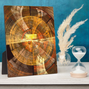 Integrity Abstract Art Plaque