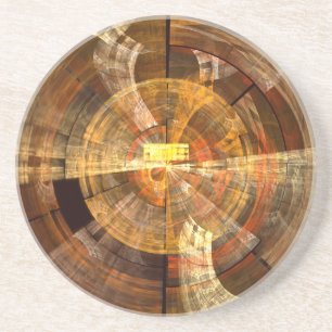 Integrity Abstract Art Sandstone Coaster