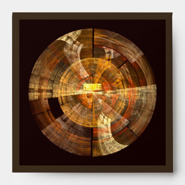 Integrity Abstract Art Square Envelope (Front)