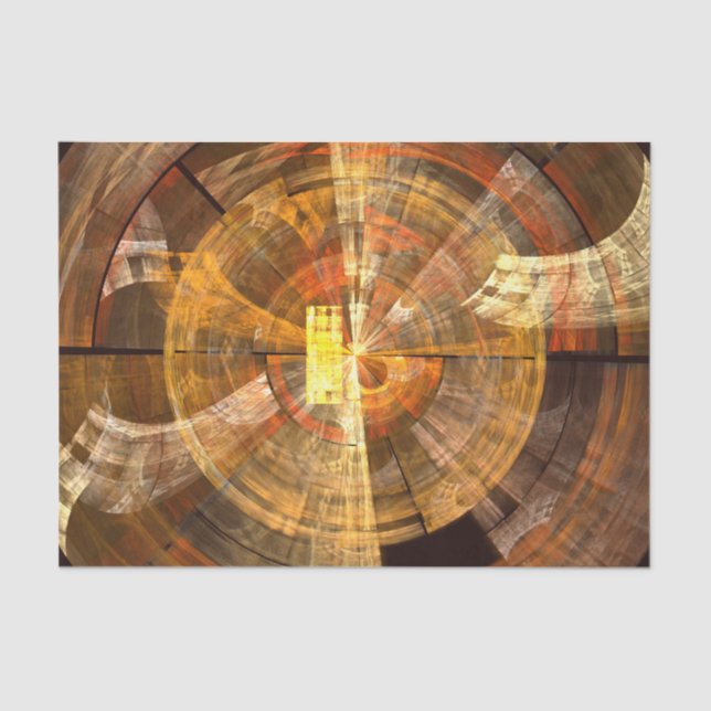 Integrity Abstract Art Tissue Paper (Front)