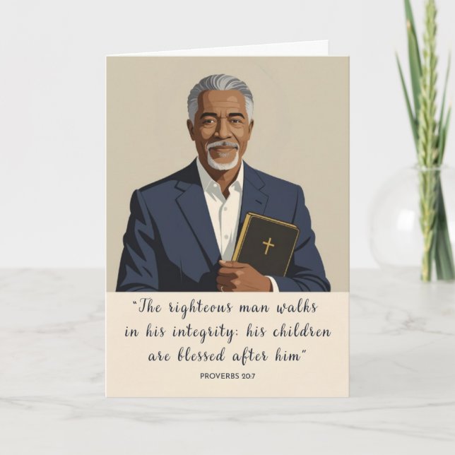 Integrity of Father's Day Card (Front)