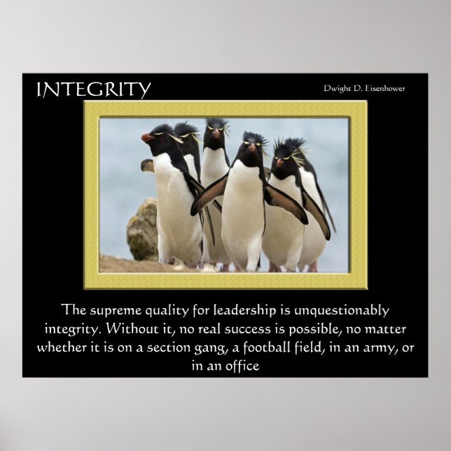 INTEGRITY Posters 4 (Front)