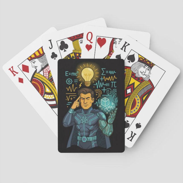 Intellect Unleashed: The Mind Master Collection Playing Cards (Back)