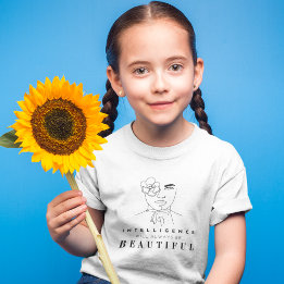 Intelligence is Beautiful Positive Affirmation T-Shirt