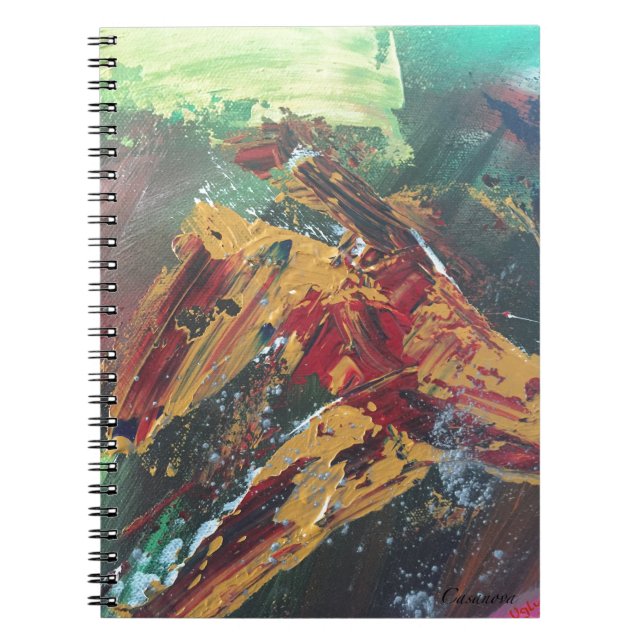 #Intelligence Spiral Notebook (Front)