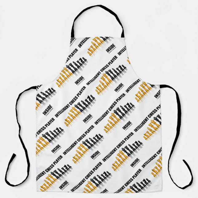 Intelligent Chess Player Inside Reflective Chess Apron (Front)