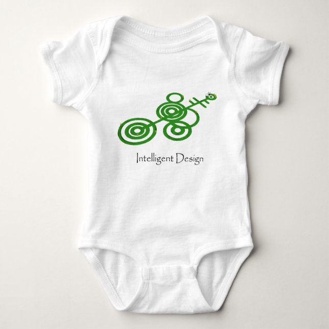 Intelligent design baby bodysuit (Front)
