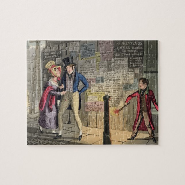 Intemperance, plate 5 from 'The Necessary Qualific Jigsaw Puzzle (Horizontal)