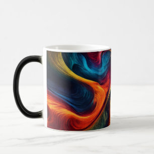 Intense Abstract Morphing Energy Wave Mug