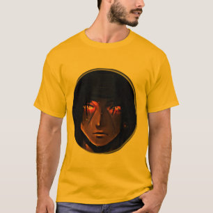 Intense Eyes Anime Art T-Shirt – Bold Graphic Tee