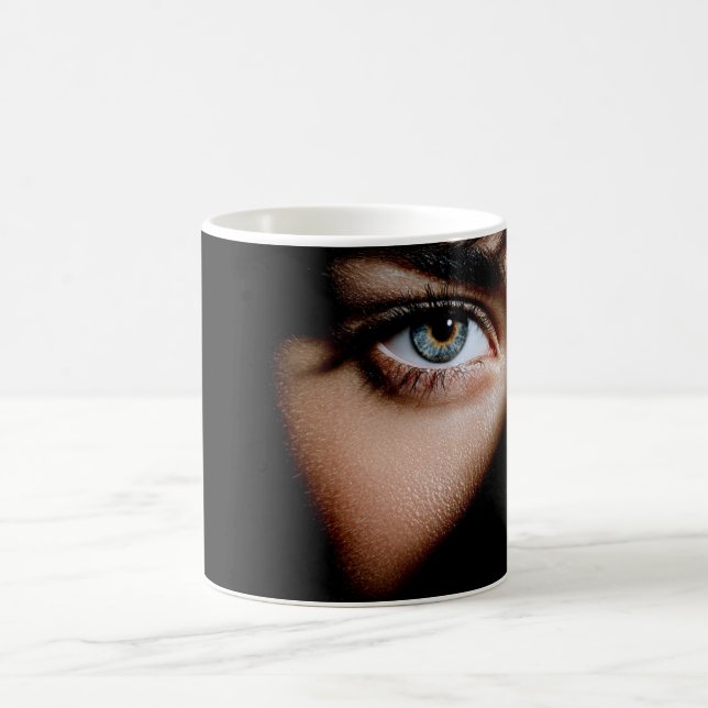 Intense Gaze Eye Coffee Mug (Center)