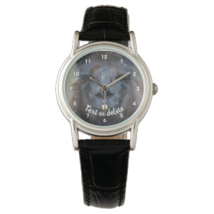 Intense Llama Face Close Up Personalised   Watch